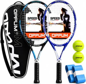 Adult Tennis Racket Set of 2, 27 In...