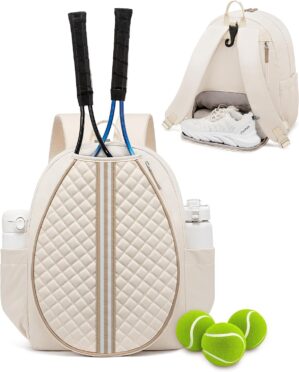 Sucipi Tennis Bag, Quilted Tennis S...