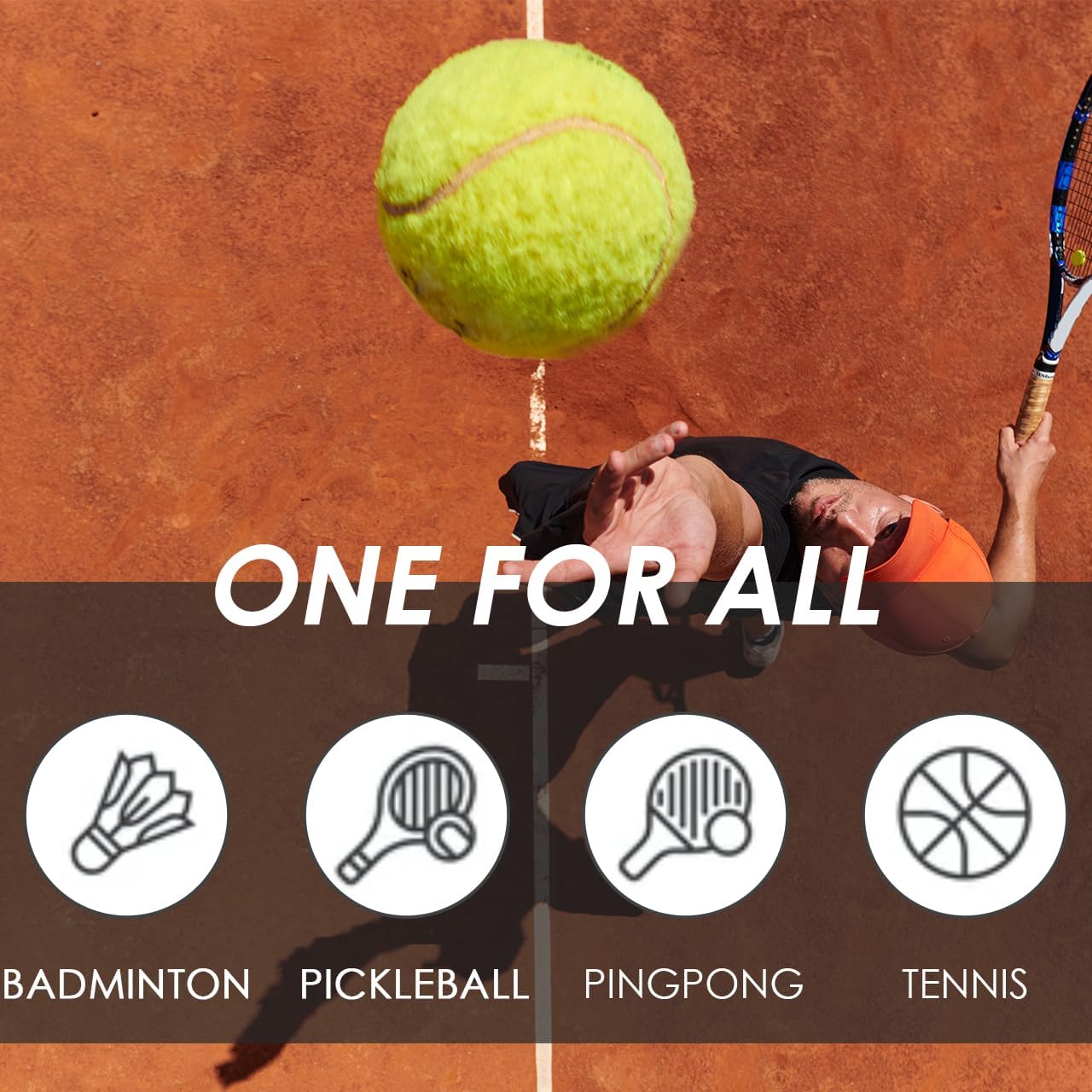 MR Tennis Targets 55"x25" Pop Up Tennis Training Targets with Reinforced Rings, Portable Hitting & Serving Practice Swing Trainer with Carry Bag, 2 Pack - Image 7