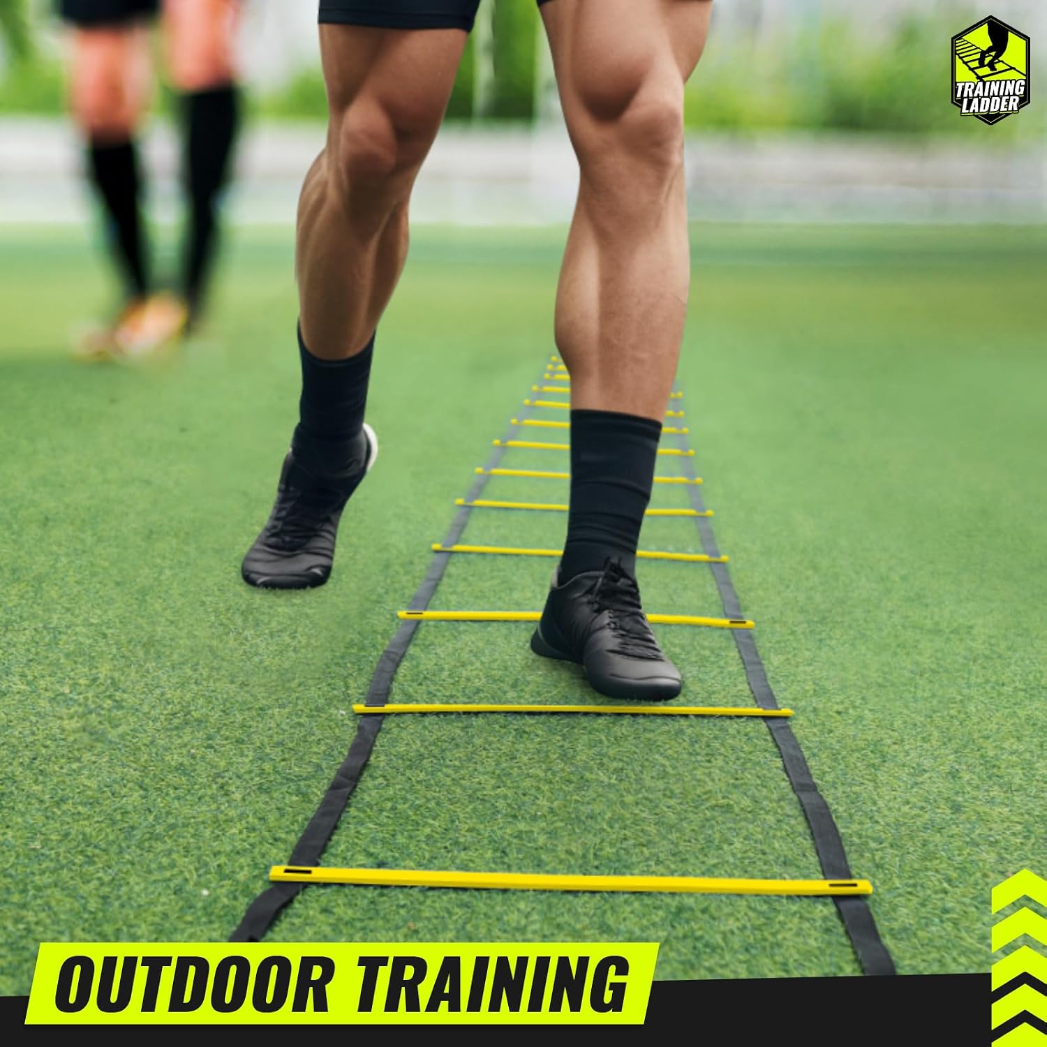 Teenitor Agility Ladder Speed Ladder Training Ladder for Soccer, Speed, Football Fitness Feet Training Carry Bag Agility Training Equipment 13 rungs, 23 feet - Image 5