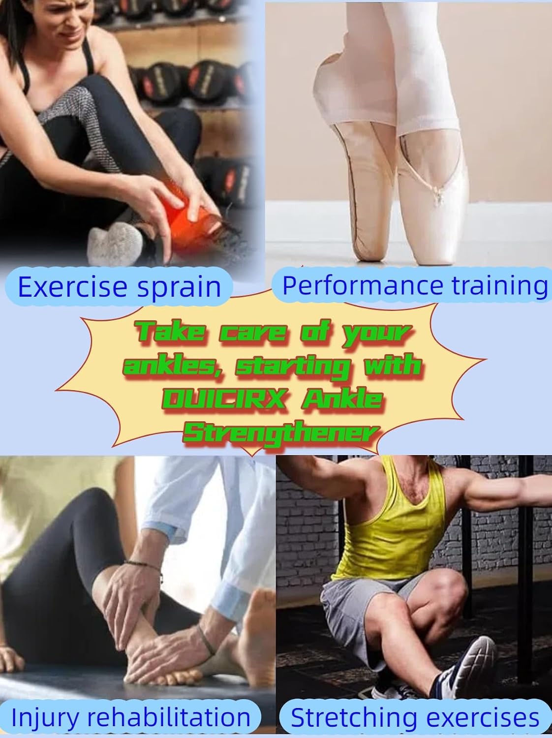 Portable Wooden Slant Board for Calf Stretching Squats Calf Stretcher Pilates Physical Therapy Equipment Adjustable Incline Board for Knees Ankle Heel Feet Leg - Image 5