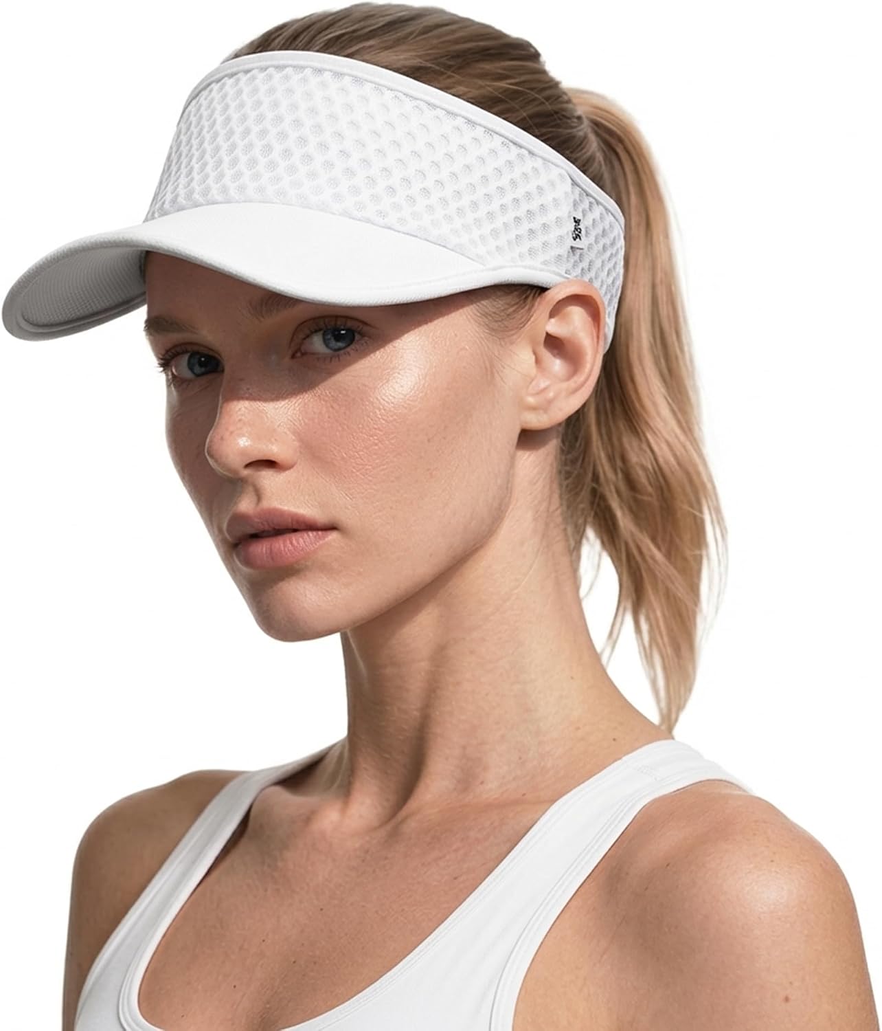 Sun Visors for Women Men Lightweight Adjustable Sun Hat Sunvisor for Golf Running Tennis