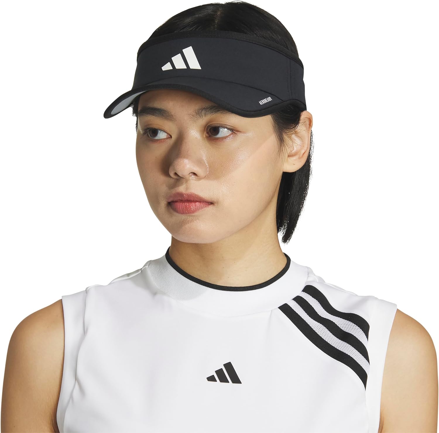 adidas Women's Superlite Visor – Lightweight Moisture-Wicking Running Tennis Hat - Image 5