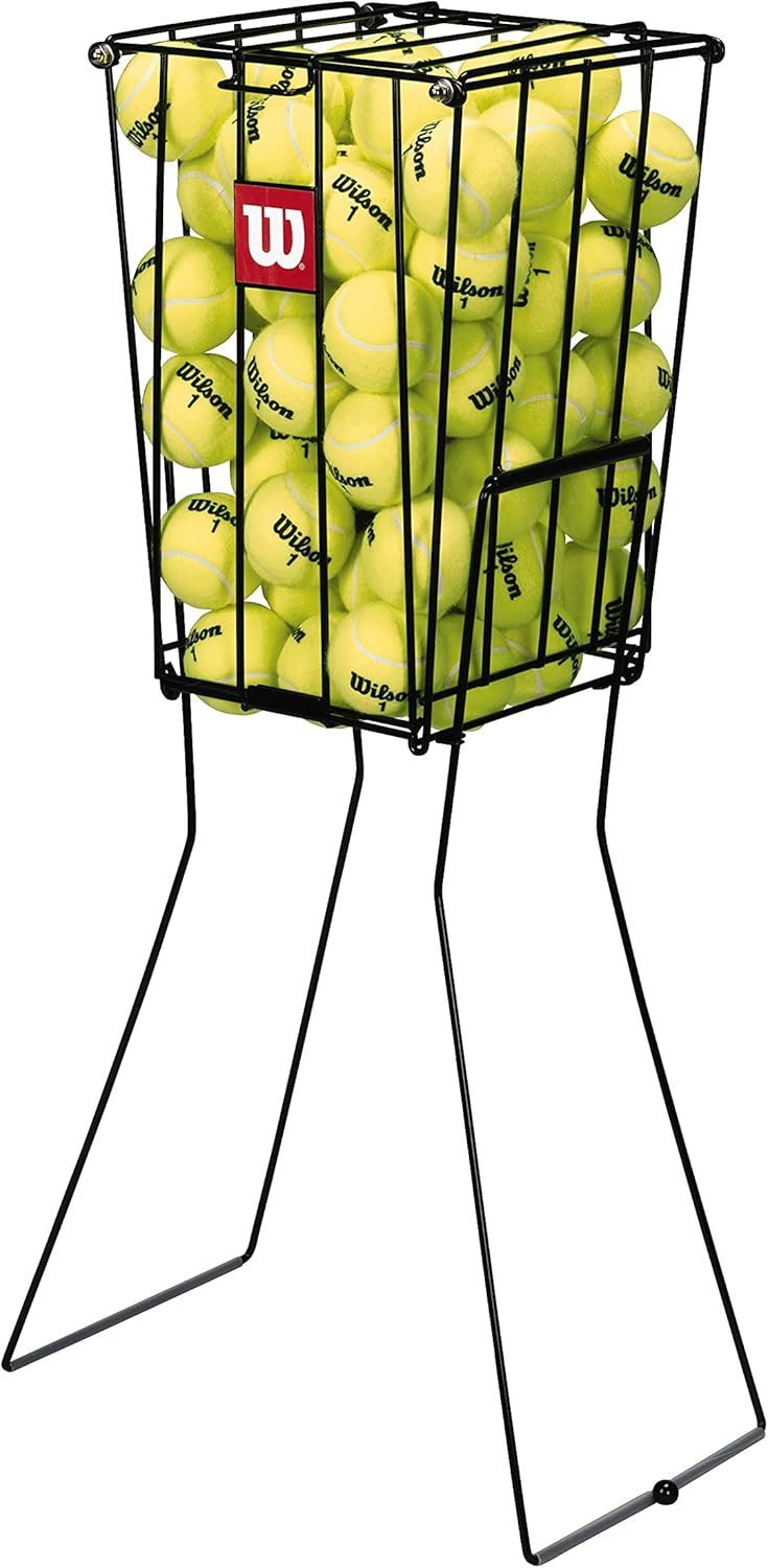Wilson Unisex Adult Ball Pick Up Basket Tennis Ball Collection Pick-Up Basket, 75 Tennis Balls Capacity, NS - Image 4