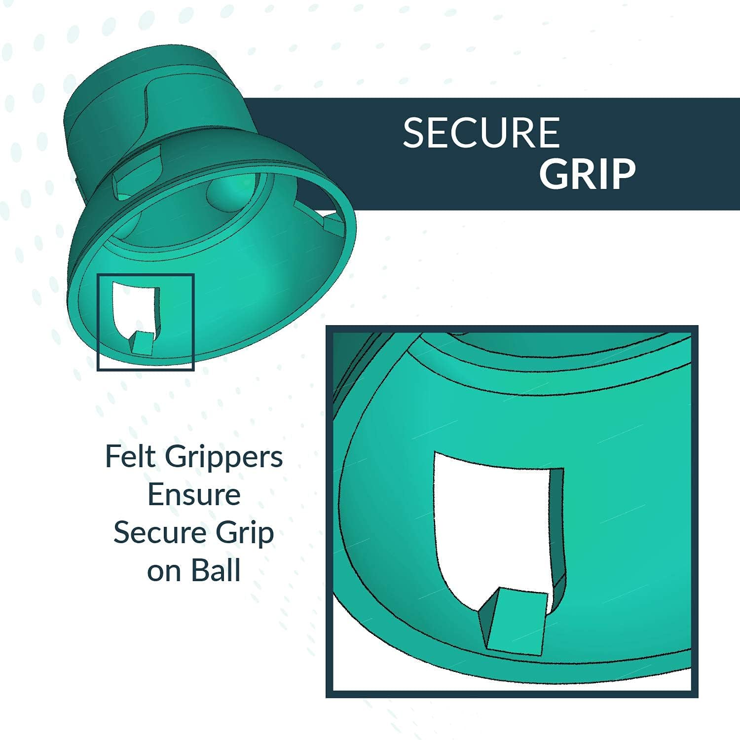 POP-IT Tennis Ball Picker Upper for Racket - No-Bend, Hands-Free Retriever - Fits Most Racquets - Lightweight and Durable Tennis Ball Collector for Players, Seniors and Coaches - Image 8