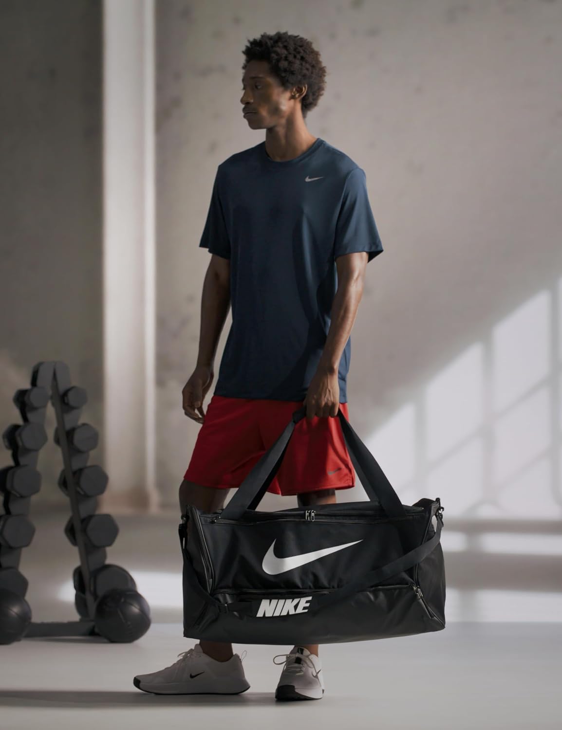 Nike Unisex Adult Gameday Brasilia 9.5 Training Duffel Bag (25L, 41L, 60L, or 95L) | Mens and Womens - Image 5