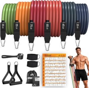 WHATAFIT Resistance Bands, Exercise...