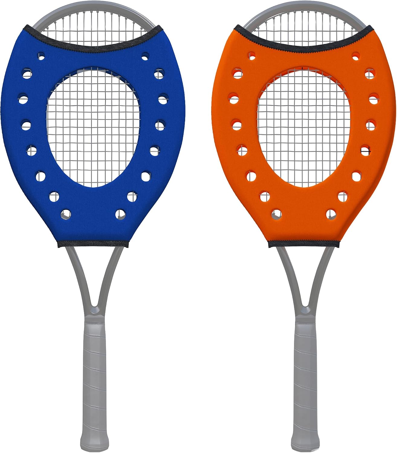MR Sweet Spot Trainer, Tennis Racket Sweet Spot Trainer Protection Cover, Tennis Pointer Swing Training Aid Protection Cover Swing Training Aid for Starter, Set of 2
