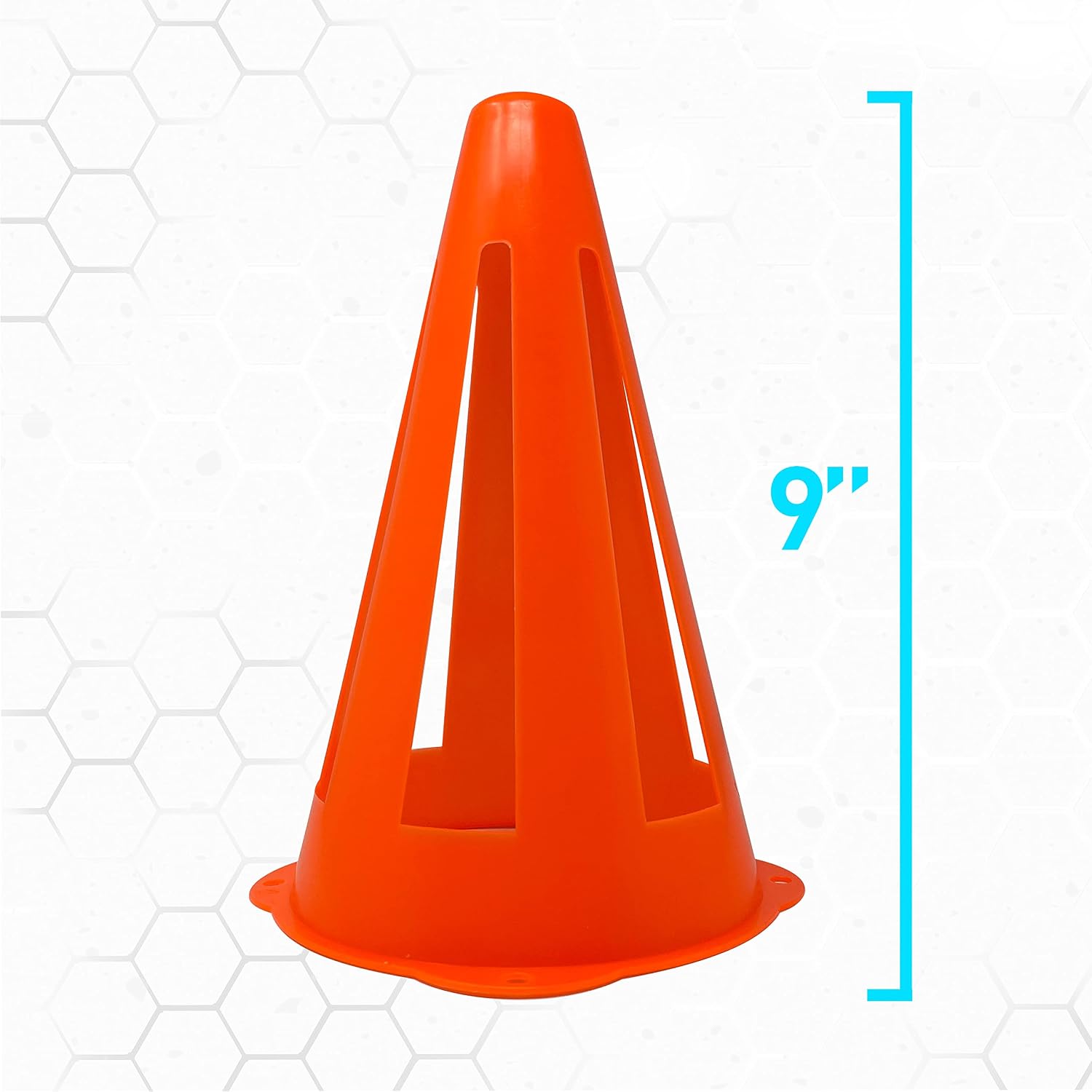 FRANKLIN SPORTS INDUSTRY 4PK 10'Flex Marker Cone SOCCER ACCESSORIES - Image 5