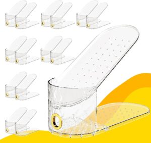 Shoe Slots Organizer, 15 Pack ̵...