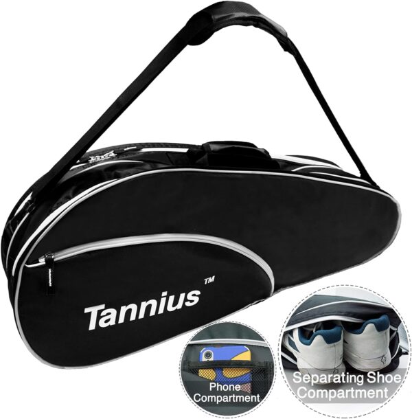 Tennis Racket Bag (3-5 Racquet), wi...