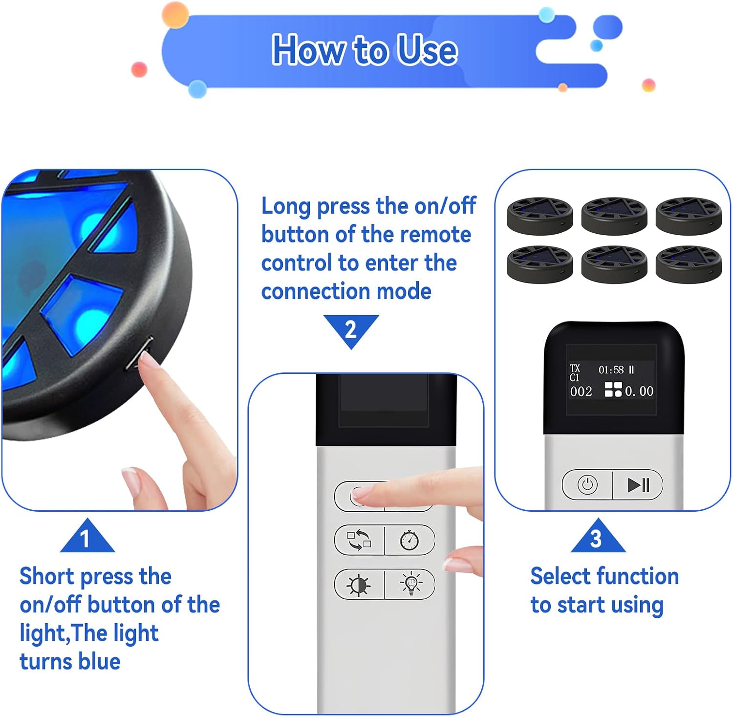JOJOCY Reaction Training Light Magnetic, 5 Lights Color 6 Modes 30h Battery Life Improves Reaction Speed and Agility for Soccer, Basketball, Boxing, Rugby, Daily Entertainment - Image 7