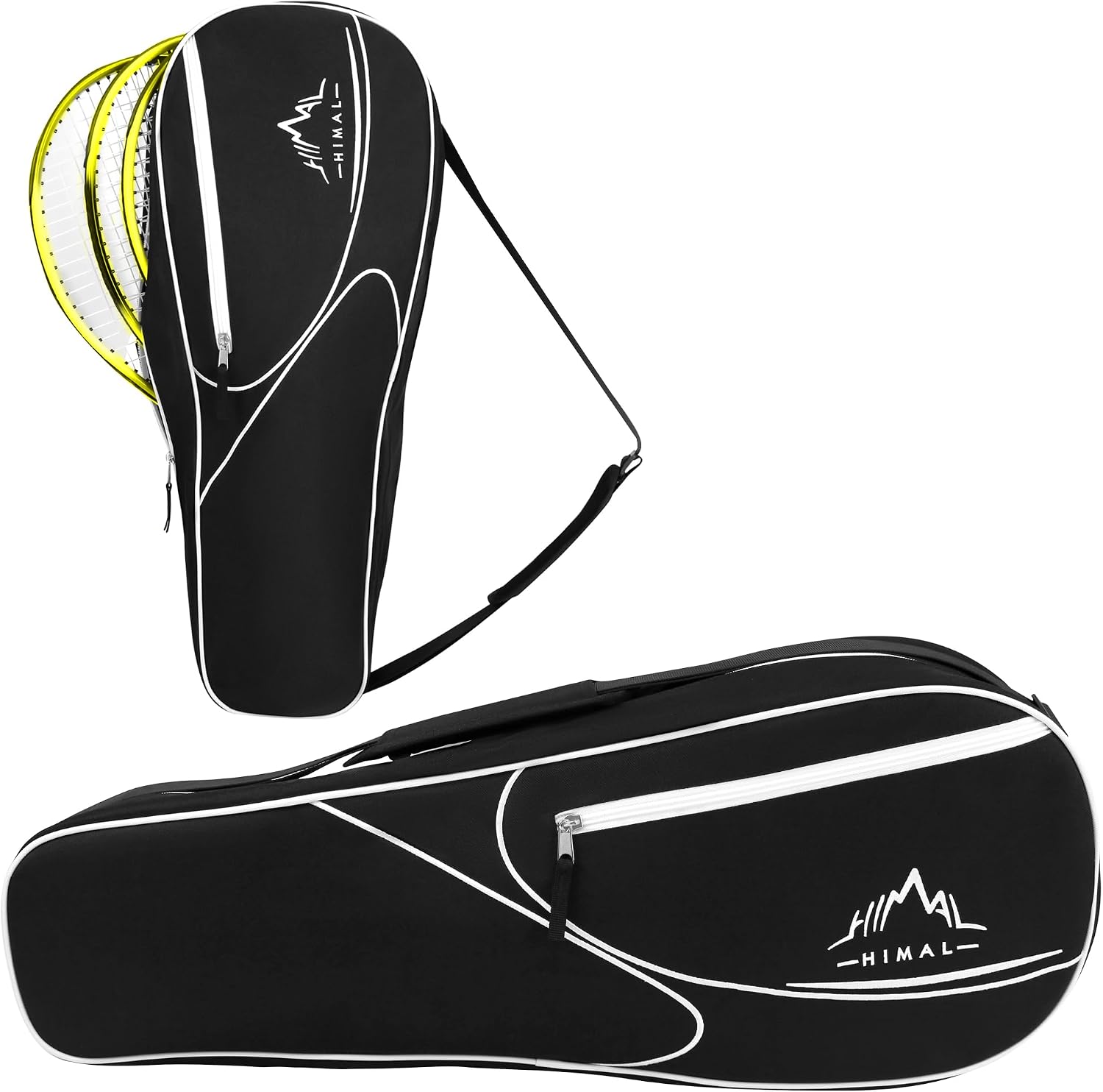 Himal 3 Racquet Tennis Bag With Protective Pad, Tennis Racket Bag for Men Women, Sports Enthusiasts of All Ages