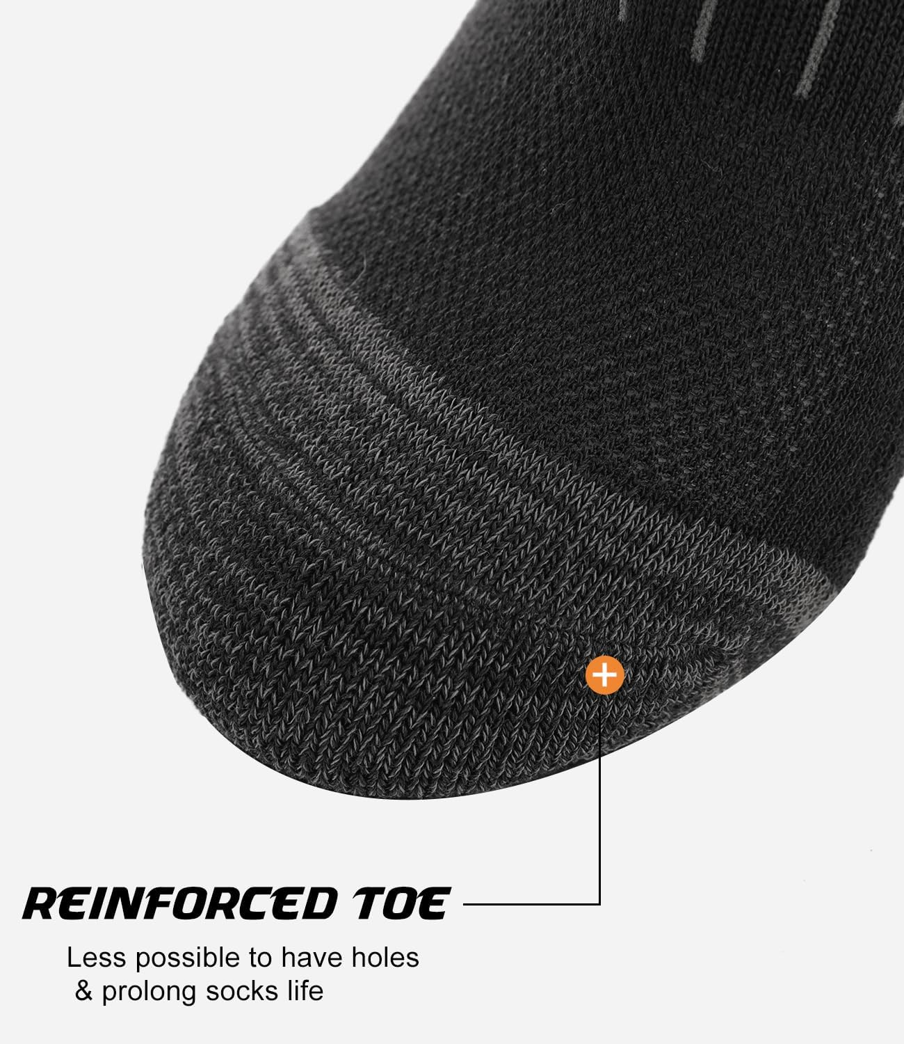 BAMBOO COOL No Show Socks Men Low Cut Ankle Short Socks for Men Casual Athletic Socks with Non Slip Grip - Image 6