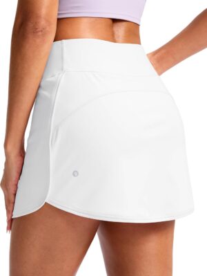 SANTINY Skorts for Women with Pocke...