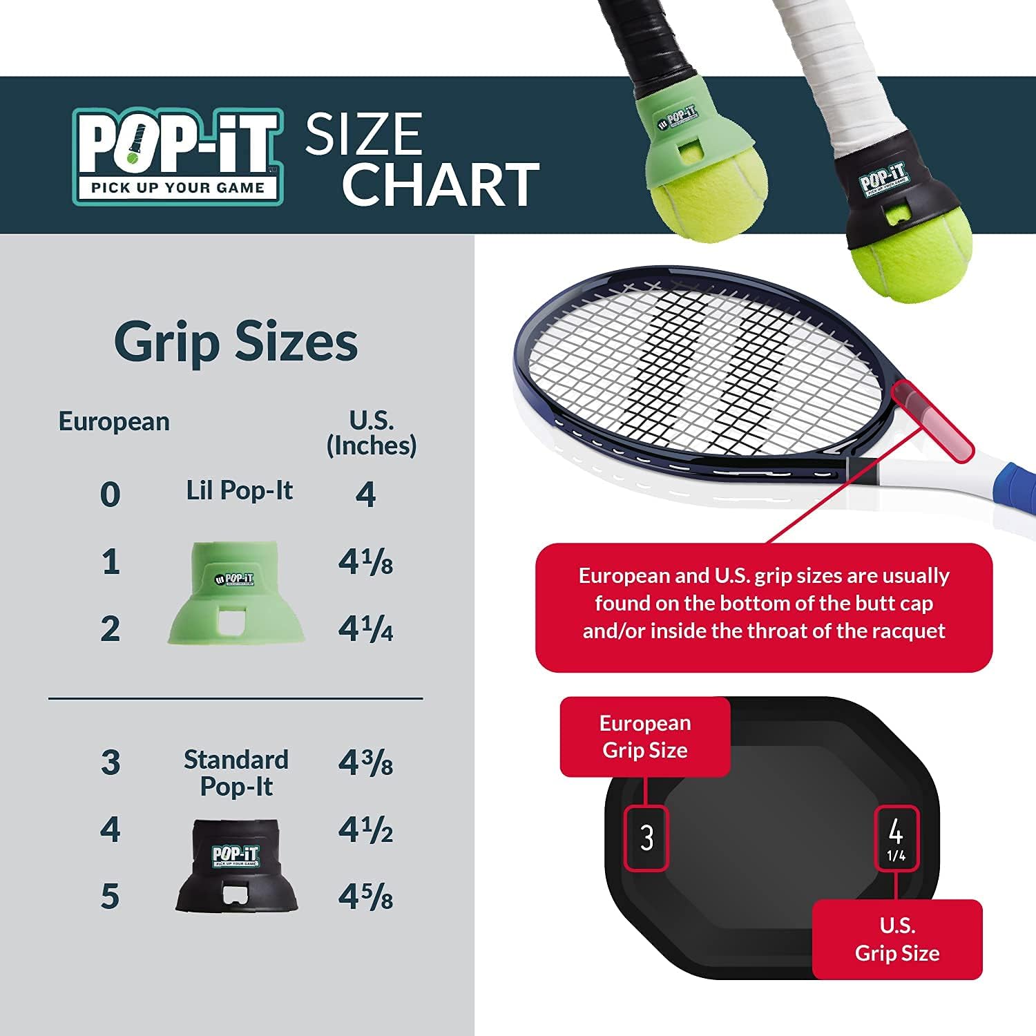 POP-IT Tennis Ball Picker Upper for Racket - No-Bend, Hands-Free Retriever - Fits Most Racquets - Lightweight and Durable Tennis Ball Collector for Players, Seniors and Coaches - Image 2
