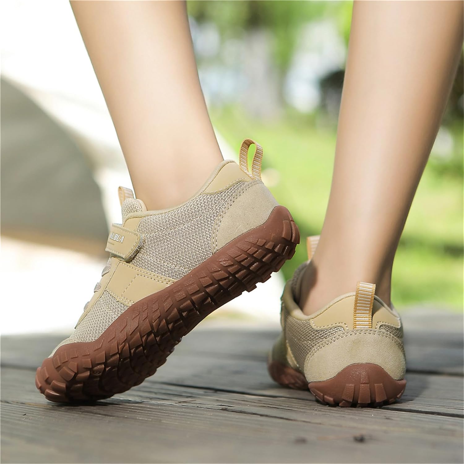KUBUA Boys Girls Sneakers Kids Barefoot Shoes Comfort Anti-Slip Walking Shoes for Indoor Outdoor Toddler Little Big Kid - Image 8