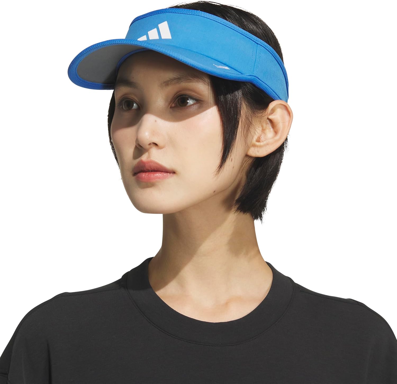 adidas Women's Superlite Visor – Lightweight Moisture-Wicking Running Tennis Hat - Image 5