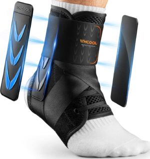 Slim-Fit Ankle Brace for Sprained A...