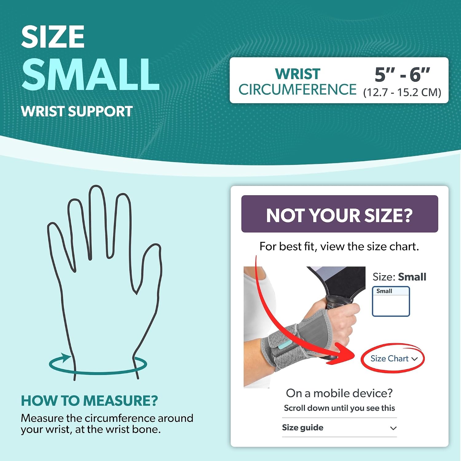 BraceAbility Wrist Support for Men and Women - Tennis and Pickleball Wrist Brace, Sports Injury Relief, Sprained Wrist Recovery, Tendonitis Support, Cycling, Volleyball, Golf - Right Hand (Small) - Image 2