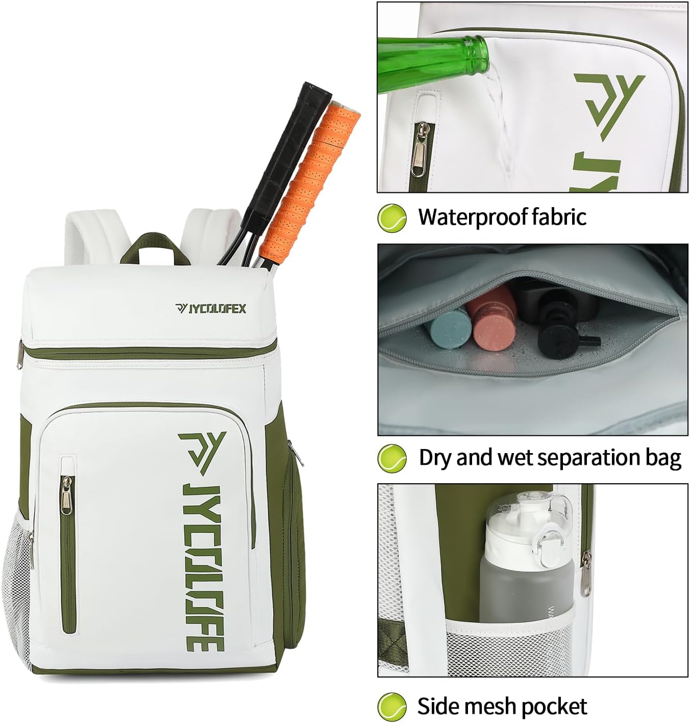 gym duffel bag backpack wrestling bag with shoe compartment 4 kinds of back method waterproof sports walking laptop - Image 9