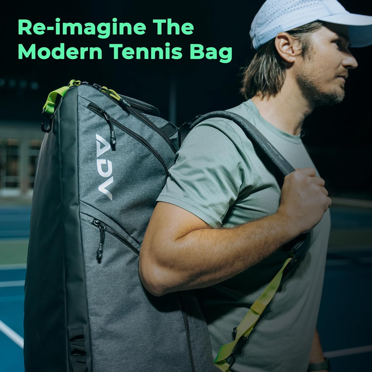 ADV Tennis Pro V3 - Tennis and Pickleball Backpack V2 - Flex Backpack - Image 7