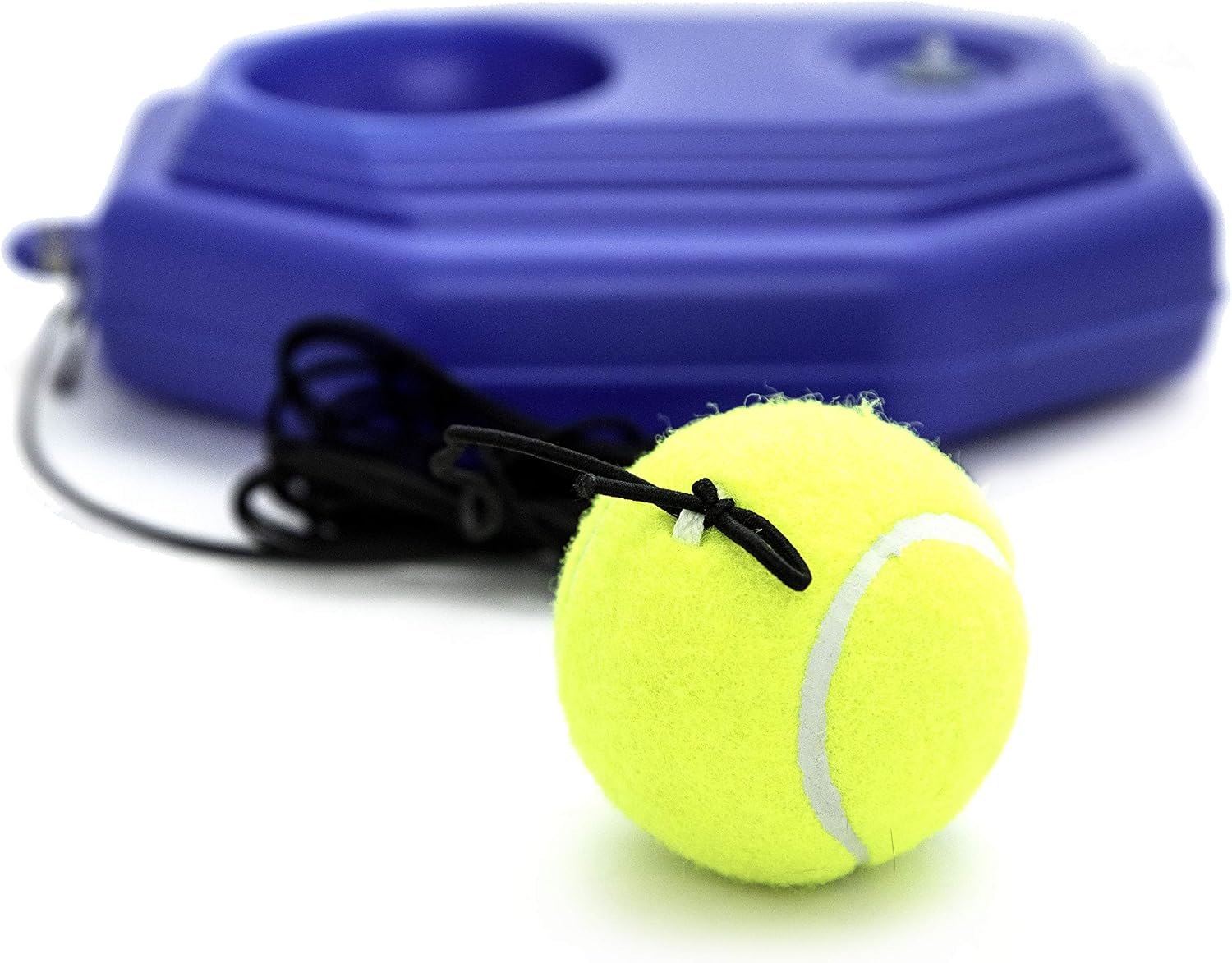 Tennis Trainer Rebounder Ball – Solo Training Equipment with Fillable Baseboard & Rope – Durable Self-Practice Tennis Trainer for Improving Reflexes & Footwork - Image 4