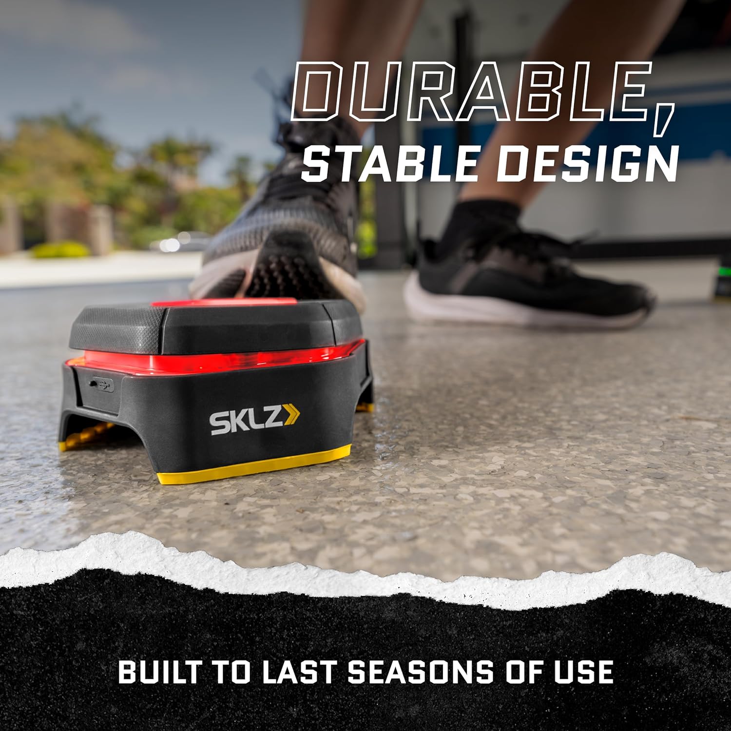 SKLZ Reactive Flash LED Training Pods – Reaction Time, Agility, and Cognitive Training Tool with 4 Games – Multi-Directional Activation, Durable Design for Speed and Hand-Eye Coordination - Image 6