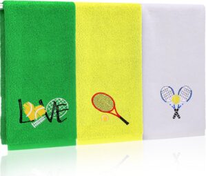 Mindsoft 3pcs Tennis Hand Towels Co...