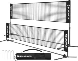 SONGMICS Badminton Net, Height Adju...