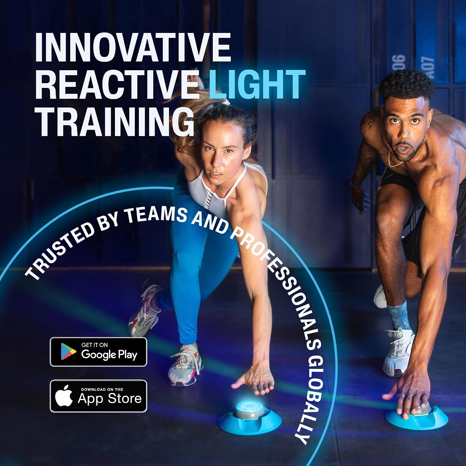BlazePod Reaction Training Kit Smart Pods for Speed, Agility & Cognitive Drills - Pro-Level Training for Athletes, Trainers, Therapists & Coaches - App Access Included (4 Pods) - Image 9