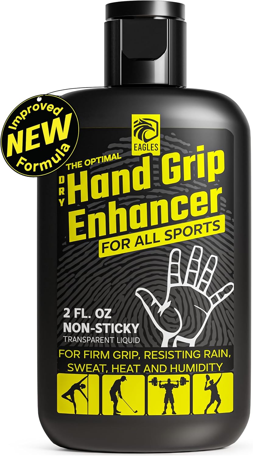 EAGLES Dry Hand Grip Enhancer, 1, 2 or 3 Pack Non-Sticky Anti-Slip Solution for Pole Dancing, Sweaty Hands Dry Grip for Football Tennis Golf Gymnastics Gaming Weightlifting Pole Fitness - Image 9