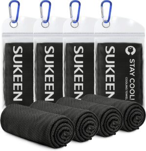 Sukeen [4 Pack Cooling Towel (40...