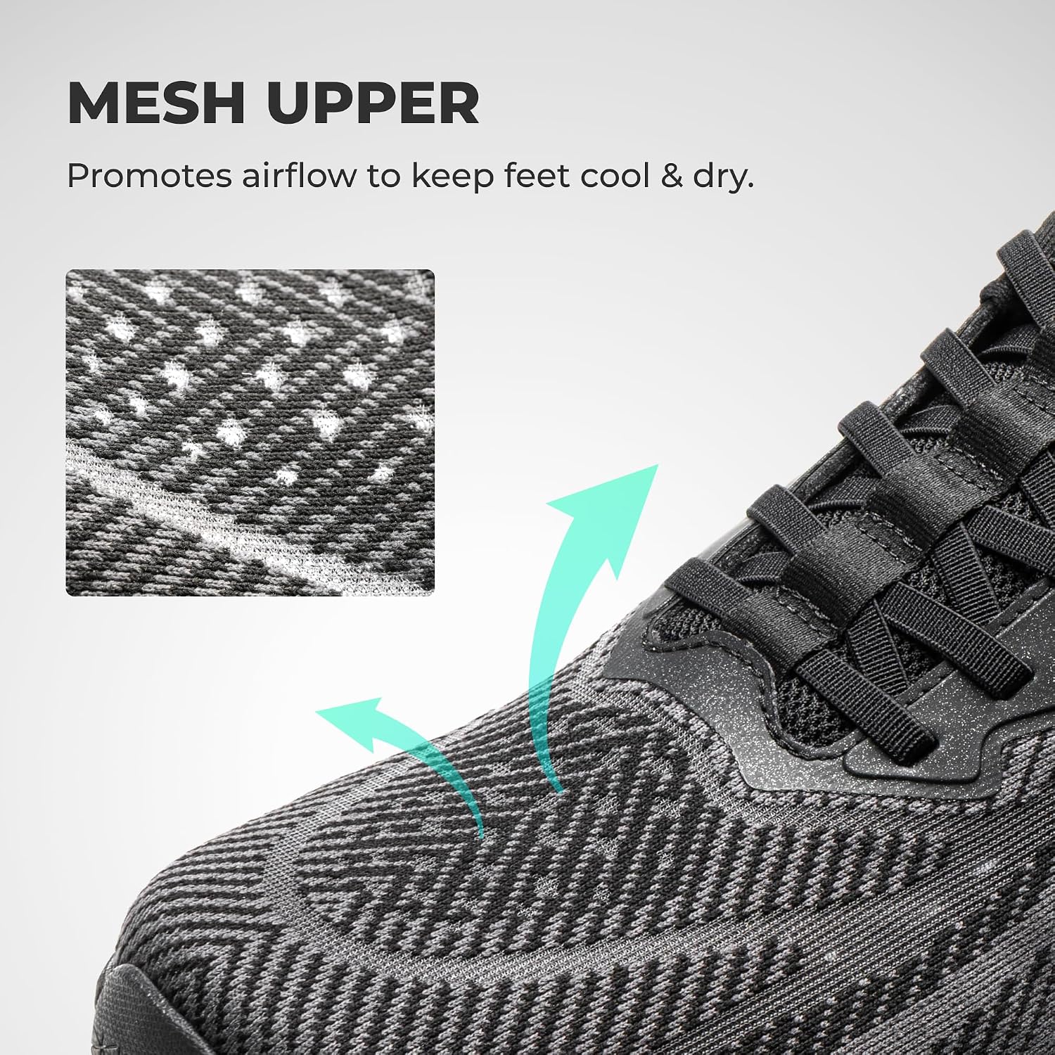 ALLSWIFIT Men's Slip On Walking Shoes Hands-Free Cushion Running Tennis ActiveSolid Non-Slip Comfortable Workout Gym Athletic Fashion Sneakers - Image 7