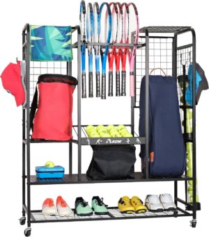 PLKOW Tennis Bag Organizer Tennis R...