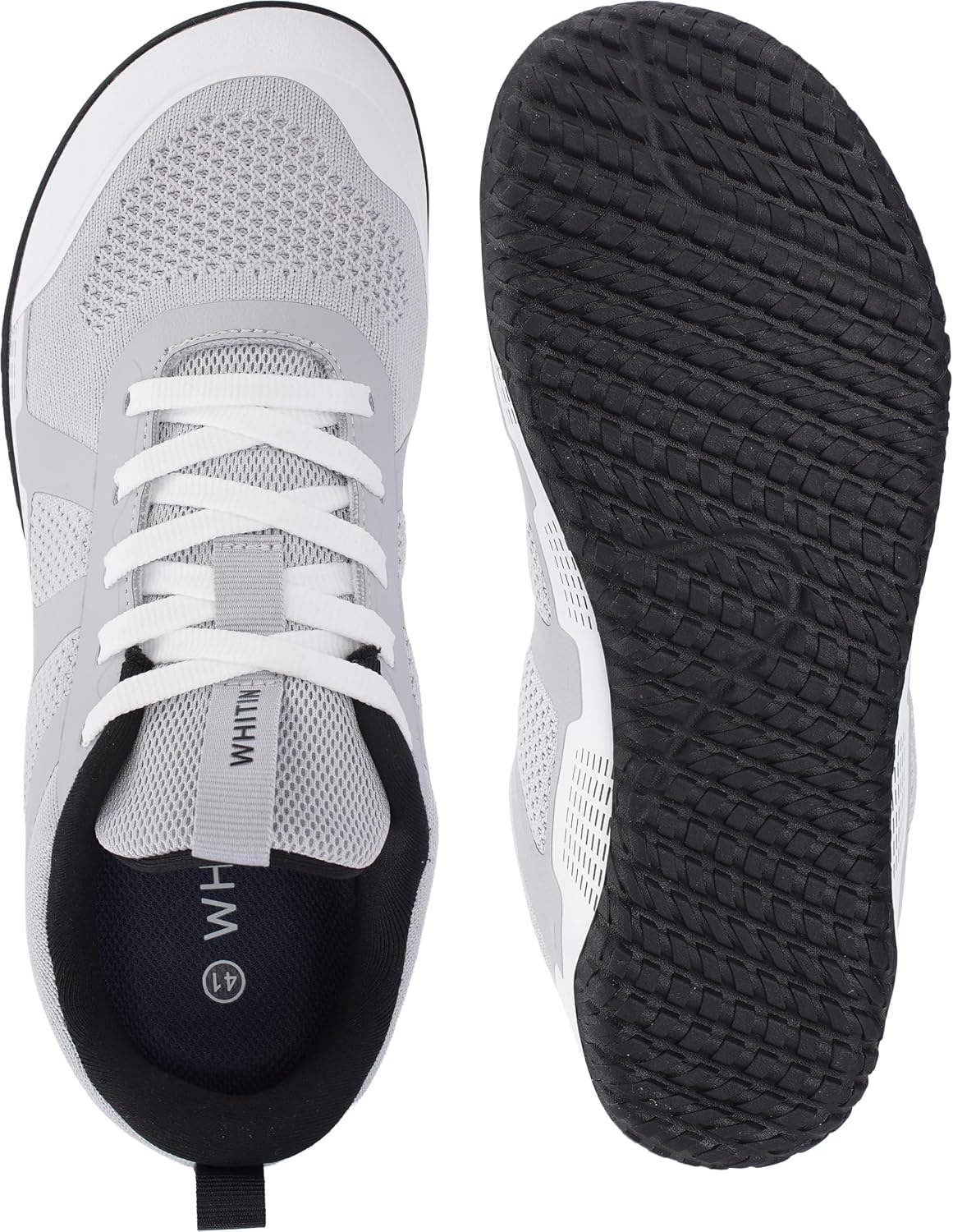 WHITIN Men's Wide Barefoot Shoes + Zero Drop & Durable Tire Tread-Inspired Sole - Image 6