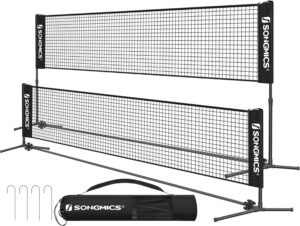 SONGMICS Badminton Net, Height Adju...