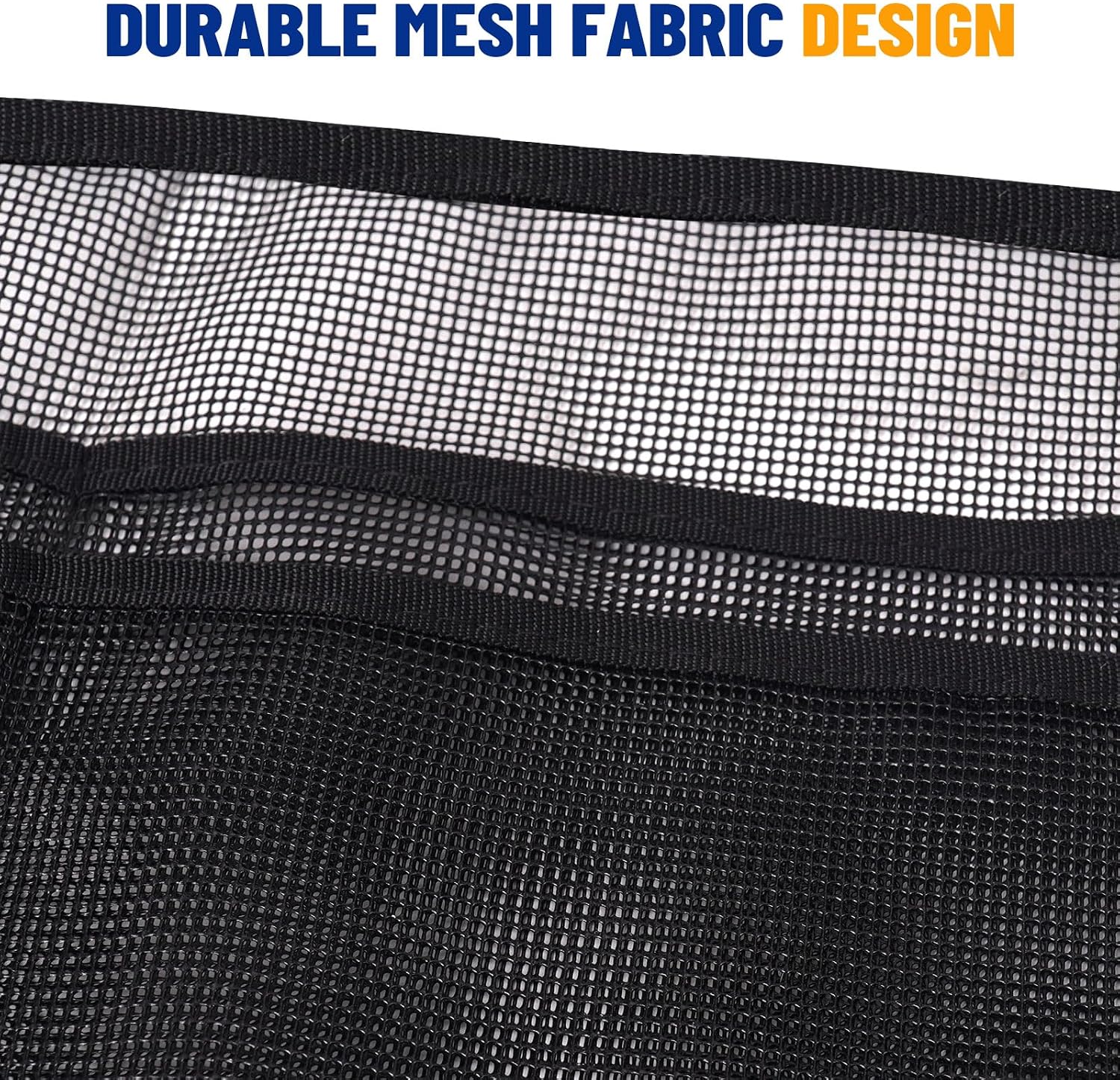 Ping Pong Paddle Holder, Hanging Mesh Storage Bag for Table Tennis Rackets & Balls, Under Table Organizer with Adjustable Straps, Fits Pickleball Paddles - Image 4
