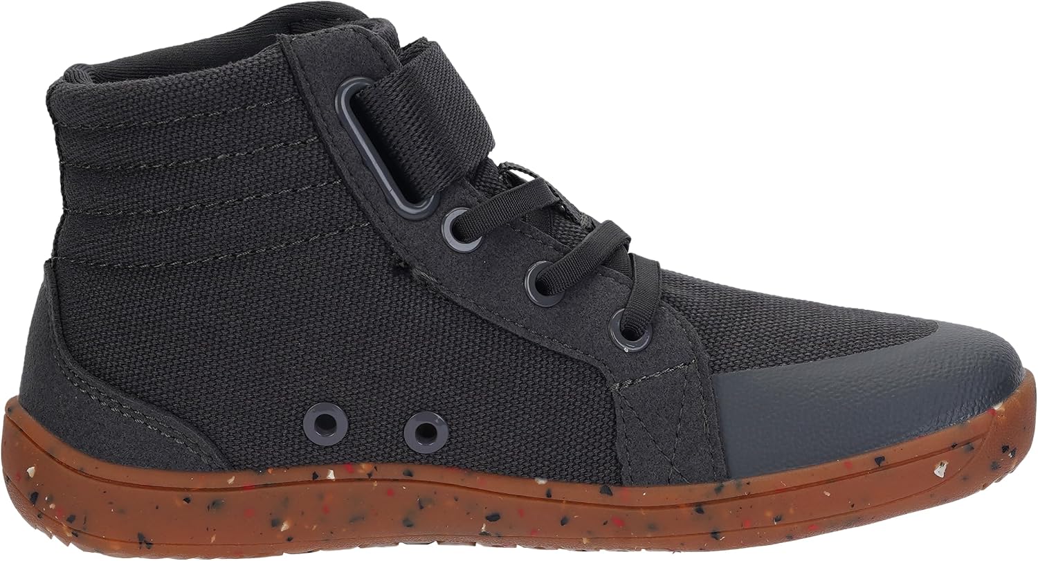 WHITIN Little/Big Kid Wide High Top Barefoot Shoes | Street-Style Minimalist Sneakers for Boys/Girls | Natural & Healthy Fit - Image 3
