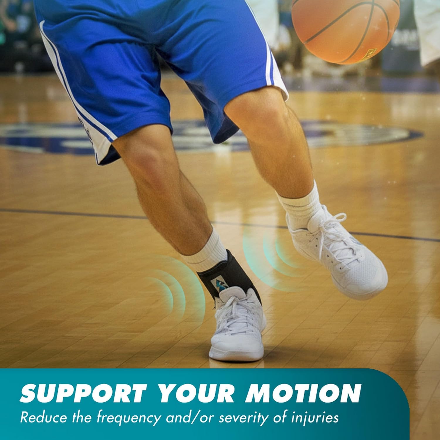 Med Spec ASO Ankle Stabilizer - Lace Up Ankle Brace for Sprained Ankle and Peroneal Tendonitis, Orthopedic Ankle Support for Men, Women, Adults, Teens and Kids, Sports Injury Recovery - Image 5