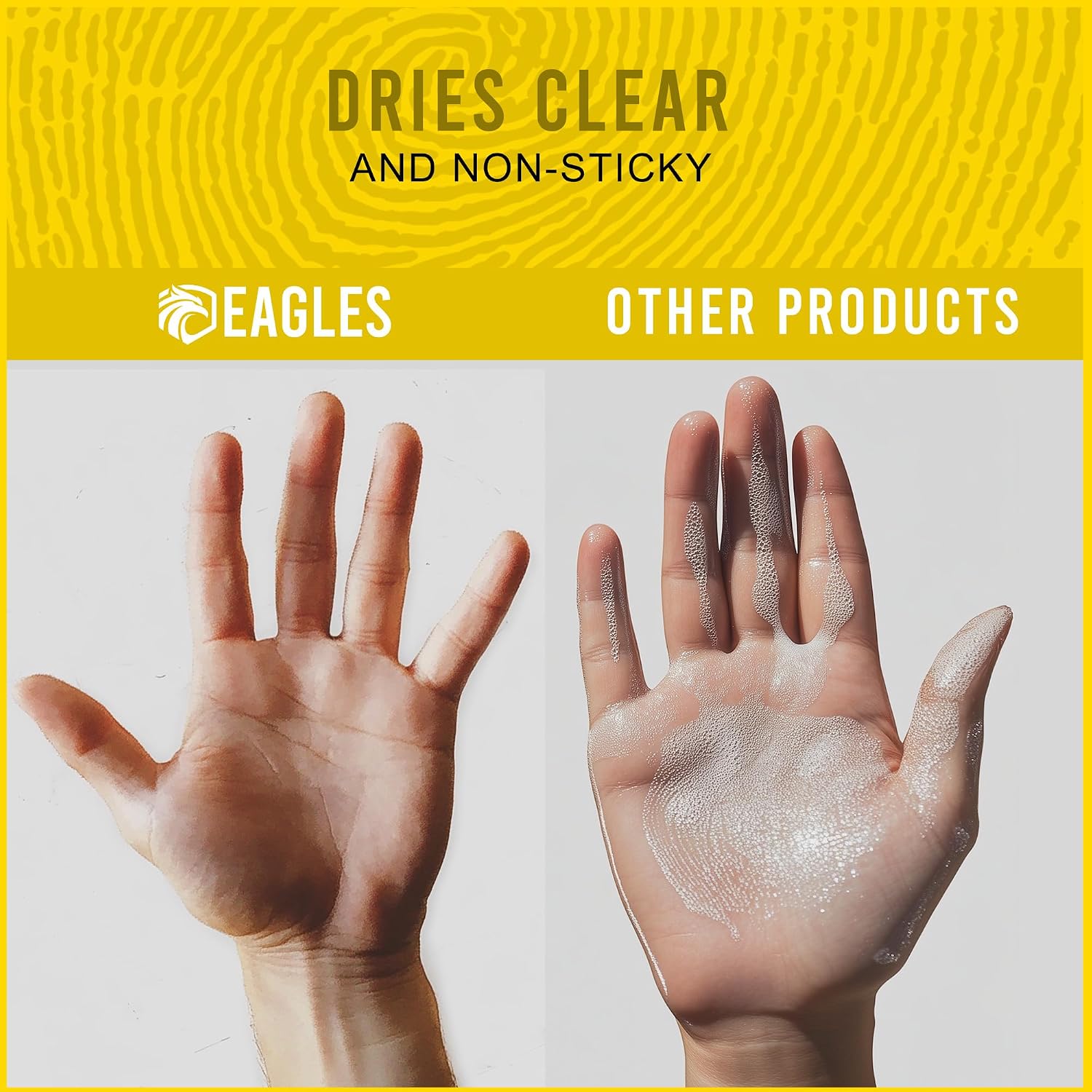 EAGLES Dry Hand Grip Enhancer, 1, 2 or 3 Pack Non-Sticky Anti-Slip Solution for Pole Dancing, Sweaty Hands Dry Grip for Football Tennis Golf Gymnastics Gaming Weightlifting Pole Fitness - Image 8