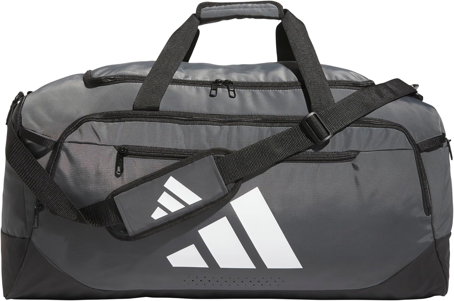 adidas Defender 5 Duffel Bag for Sports, Gym and Travel, Team Dark Grey, OSFA