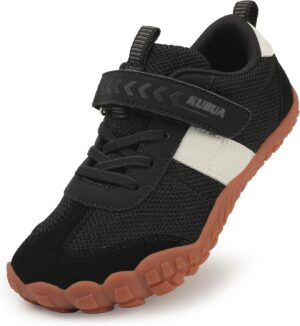 KUBUA Boys Girls Sneakers Kids Bare...