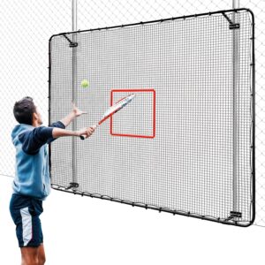 Fence-Mount Tennis Rebounder Net 12...