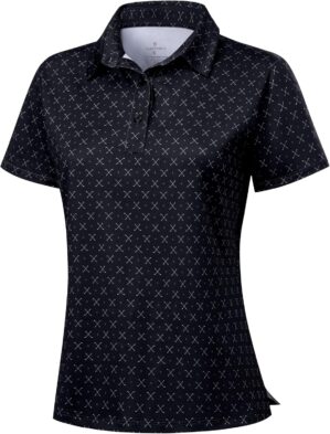 SANTINY Golf Polo Shirts for Women ...