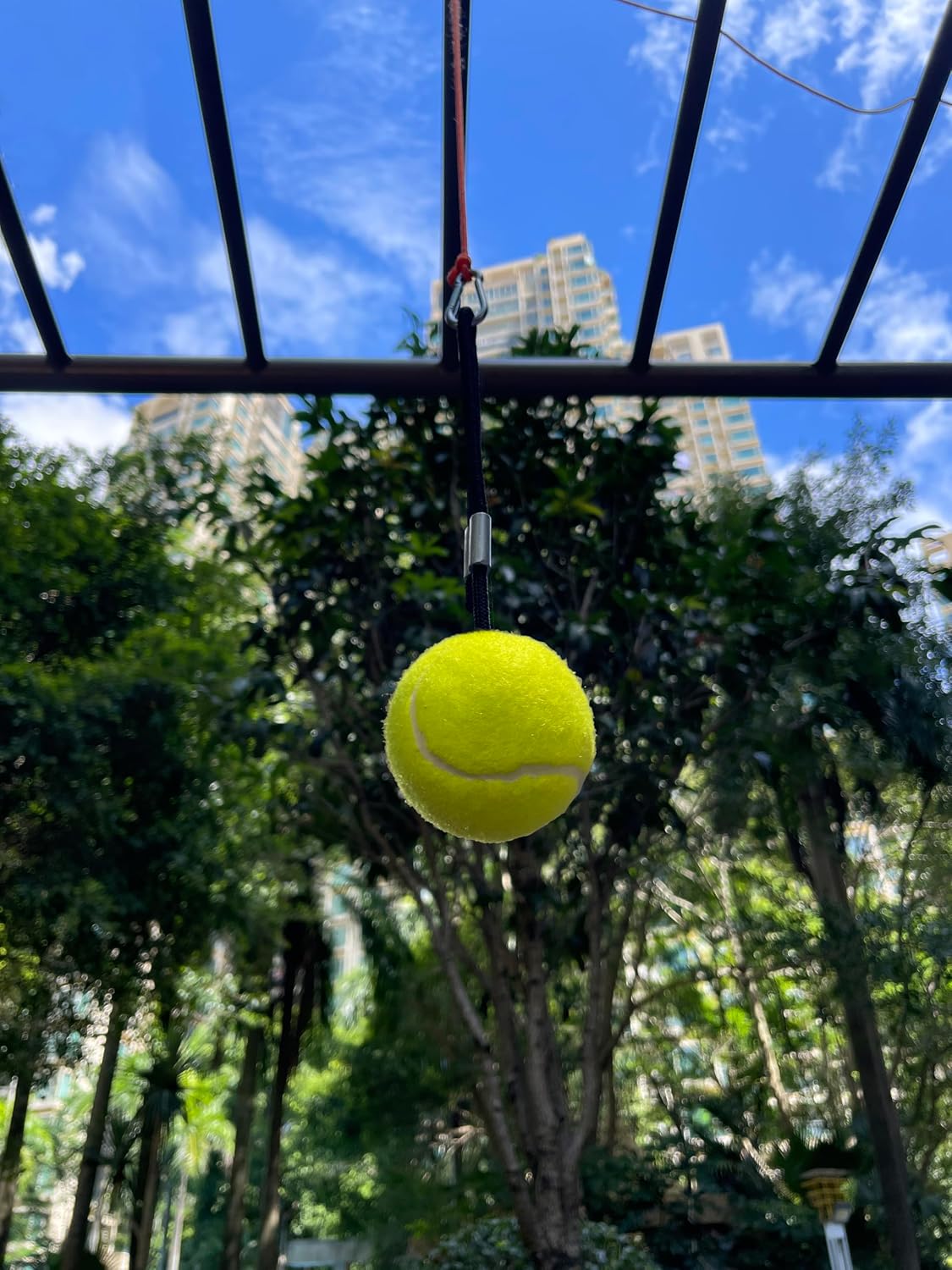 Swing Trainer with Pulley-Height Adjustable with 13ft Rope Practice Aid,Improve Batting & Develop Muscle Memory|Training Tools for Tennisball,Pickleball,Baseball&Softball,Indoor/Outdoor Use - Image 5