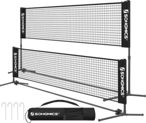 SONGMICS Badminton Net, Height Adju...