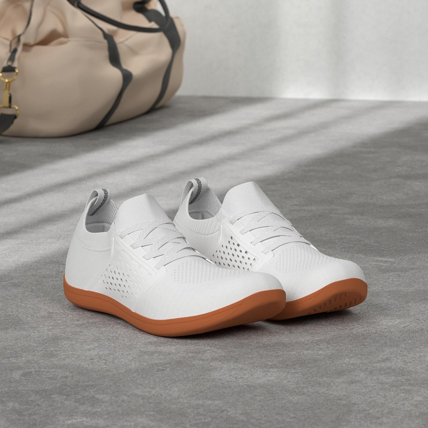 WHITIN Women's Wide Minimalist Barefoot Shoes | Zero Drop Sole - Image 2
