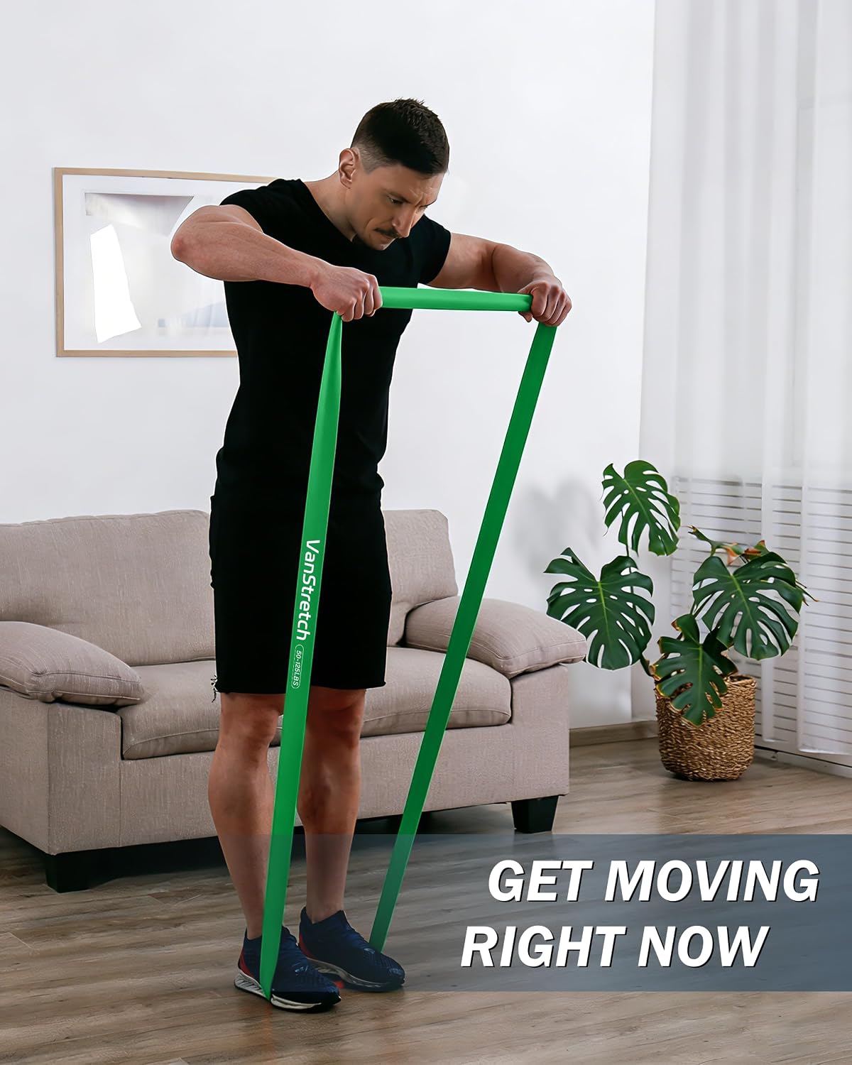 Resistance Bands for Working Out,5-Level Elastic Pull Up Assistance Bands Set for Men & Women,Exercise Bands for Home Workouts,Fitness,Training & Physical Therapy - Image 8
