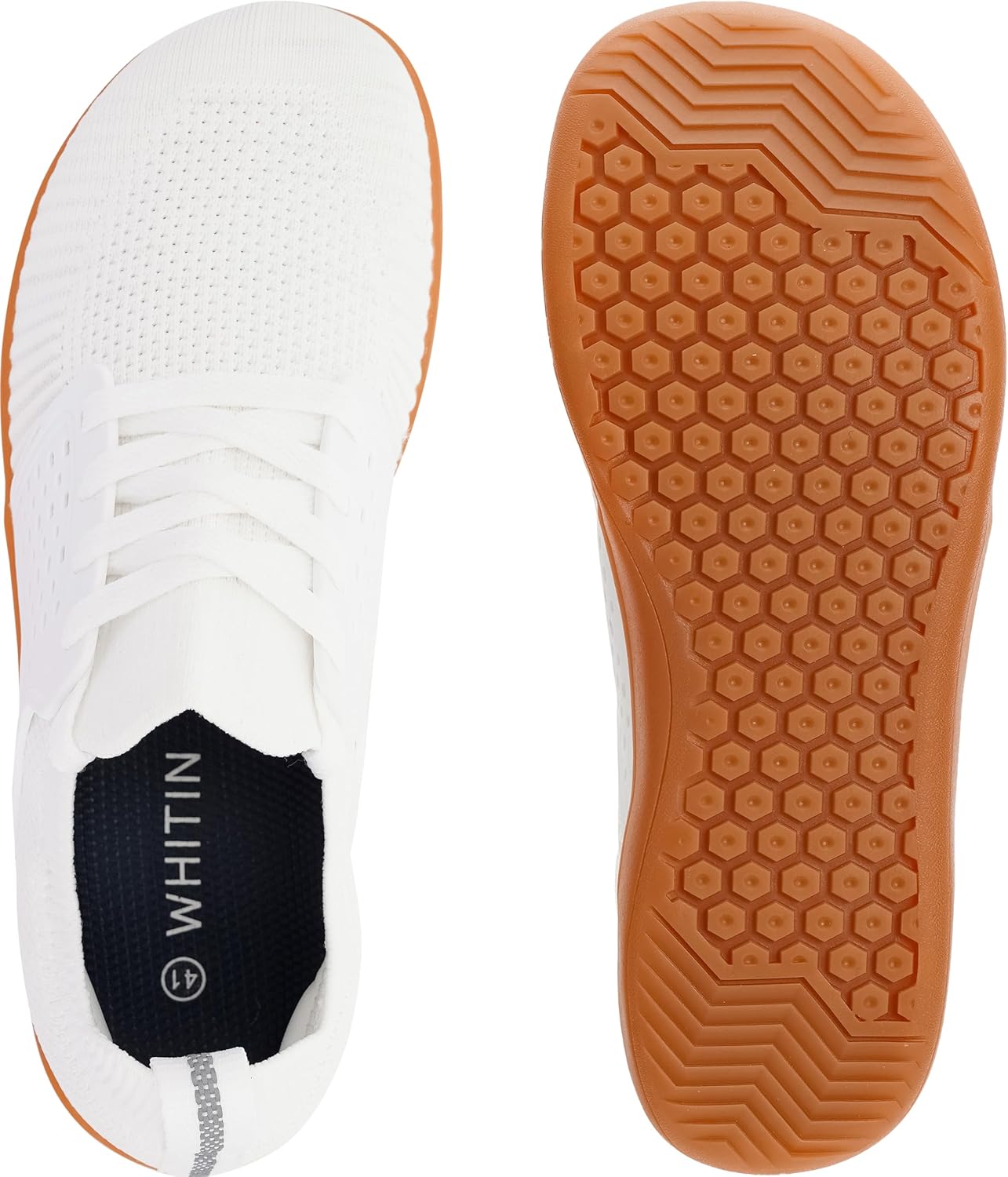 WHITIN Women's Wide Minimalist Barefoot Shoes | Zero Drop Sole - Image 7